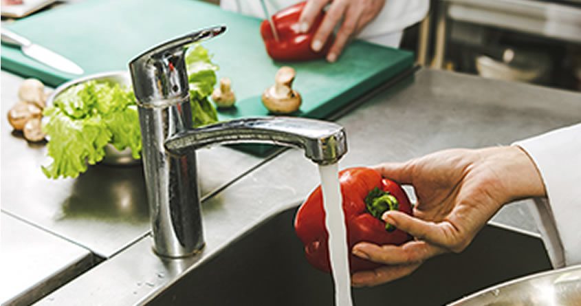 How to remove Iron or brown staining from my water supply