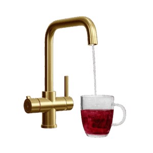 3-in-1 Instant Boiling Water Tap - Brushed Gold