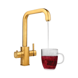 Fohen Figaro | Brushed Gold | 3-in-1 Boiling Water Tap